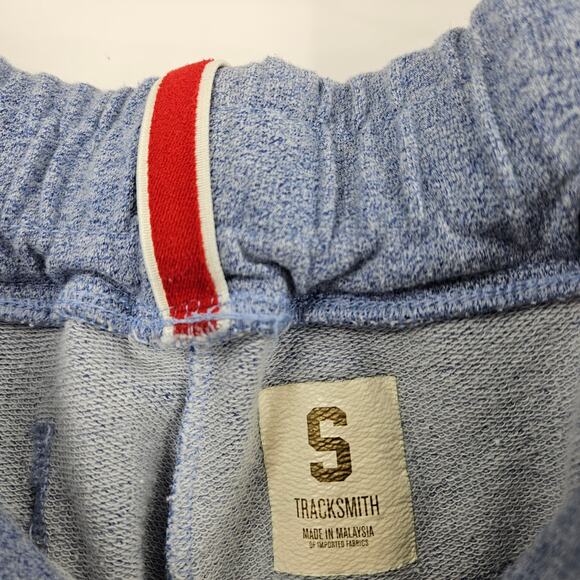 Tracksmith Jogger Sweatpants Blue Elastic Waist Pull On Drawstring Size S - Picture 4 of 4